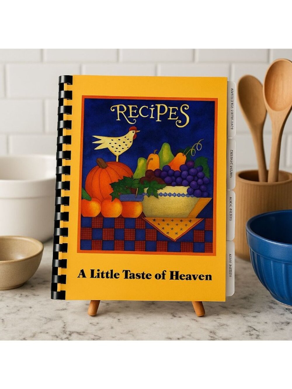A Little Taste of Heaven Cookbook Church Spiral Community Recipes SC Buck Creek